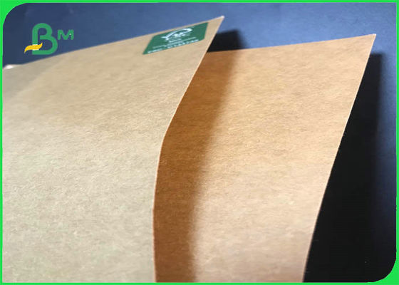 Food Packaging PE Coated Kraft Paper Board Food Grade For Takeaway Boxes