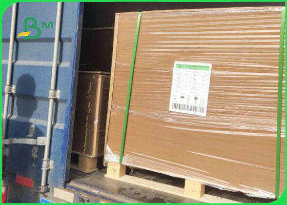 Food Packaging PE Coated Kraft Paper Board Food Grade For Takeaway Boxes