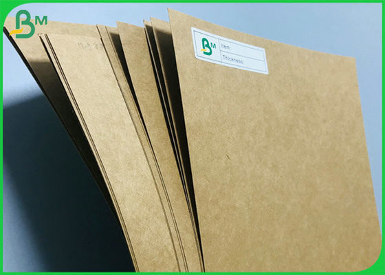 Virgin Kraft Test Liner Paper Board 250G 300G Brown Color Food Wrap Paper