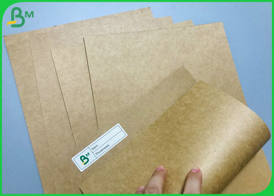 Virgin Kraft Test Liner Paper Board 250G 300G Brown Color Food Wrap Paper