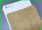 Food Grade Approved 250g 300g 365g White Layer Coated Brown Kraft Paper Board