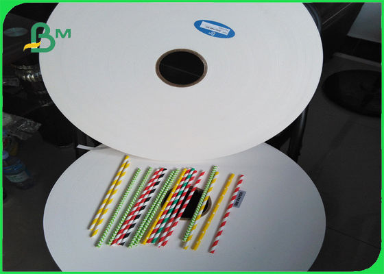 60g 120g Solid White Straw Paper Rolls For Cake Pop Stick 620mm