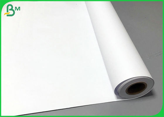 24 inch * 50 Yards Plain Graph CAD Plotter Paper 80gr 20LB White Bond Paper Roll