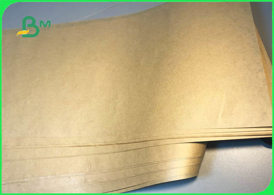 100% Oil - proof Food Industrial Use PE Coated Kraft Paper Roll 800 * 1100mm