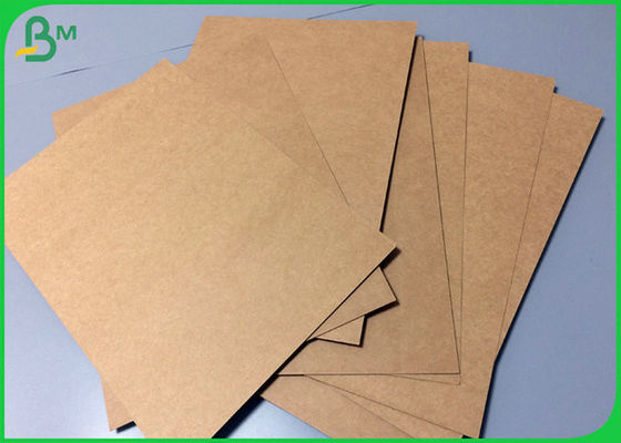 100% Virgin pulp 350gsm 400gsm  Brown Color Kraft Liner Paper For Cake Box Making