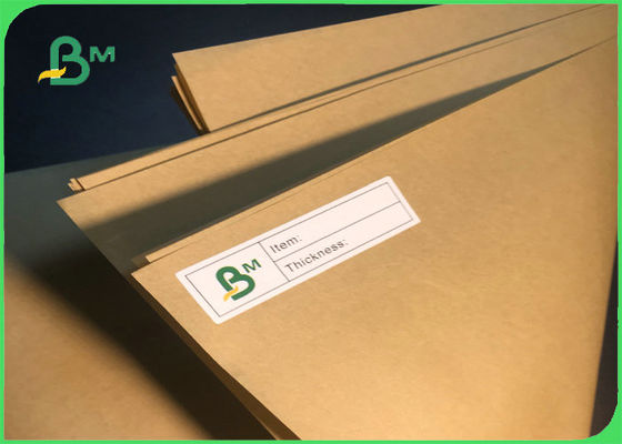 40GSM 50GSM 60GSM Natural Virgin Brown Kraft Paper For Packaging Industry