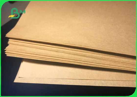 40GSM 50GSM 60GSM Natural Virgin Brown Kraft Paper For Packaging Industry