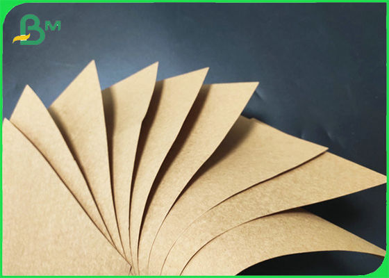 135gsm 400gsm Recyclable Brown Kraft Paper Roll For Packing Food