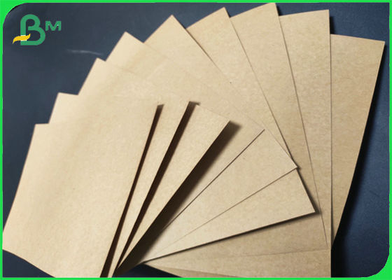 135gsm 400gsm Recyclable Brown Kraft Paper Roll For Packing Food