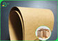 135gsm 400gsm FSC Approved Recyclable Brown Kraft Paper Roll For Packing Food