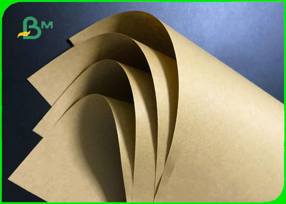 120GSM Brown Kraft Paper High Tenacity In Roll For Takeaway Bags