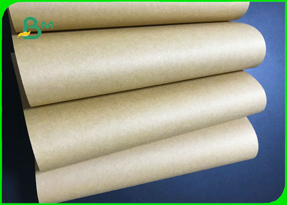 120GSM Brown Kraft Paper High Tenacity In Roll For Takeaway Bags