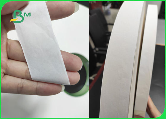 White Thin Straw Wrap Paper 28gsm Perfect Paper Packaging For Straws