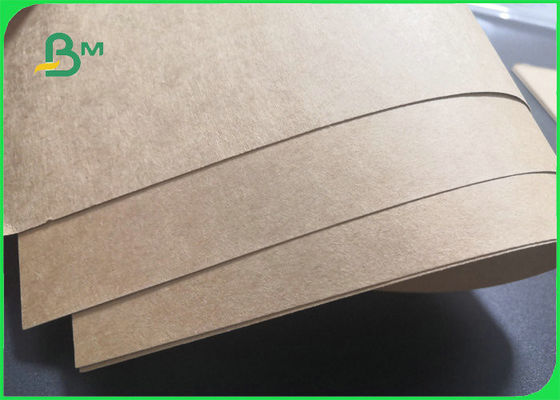 170gsm 250gsm Food Grade Brown Kraft Paper For Salad Package Grease Resistant