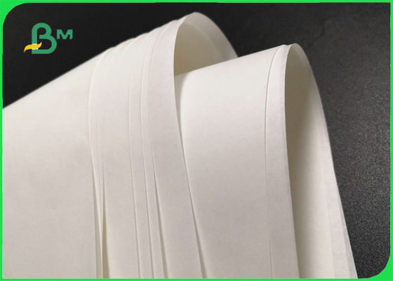 35gsm 45gsm FDA MG White Kraft Paper For Tea Package Harmless 70 x 100cm