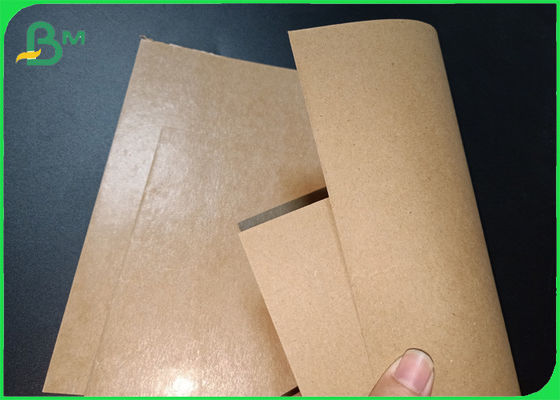 250gsm Single Or Double Side PE Coated Brown Kraft Paper With Food Grade