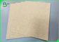 High Strength Food Grade Paper 325g 365g White Coated Brown Kraft Board For Bread Box