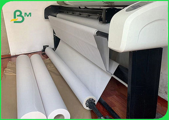 60gsm Plotter Paper For Garment 1.6m 1.8m x 200m Smooth Surface