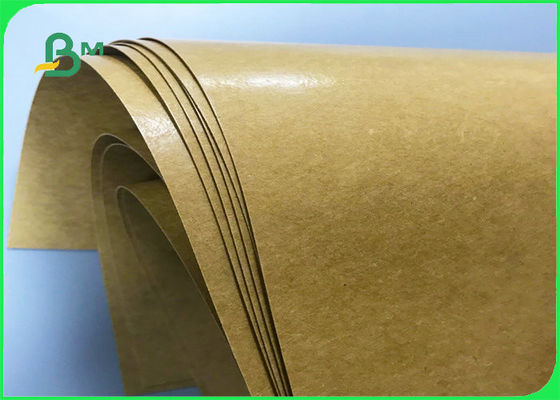 Waterproof Single Side 350GSM + 18G PE Coated Kraft Paper For Food Packaging