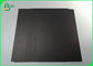 Recyclable 250g Black Cardboard Paper Sheets With Good Folding