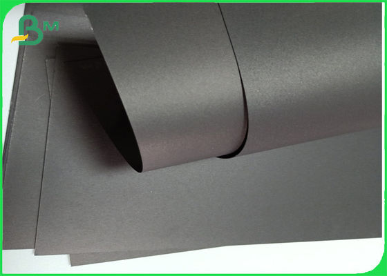 Recyclable 250g Black Cardboard Paper Sheets With Good Folding