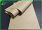 50gsm - 120gsm Recyclable Uncoated Kraft Paper Rolls Durable Handbags Material