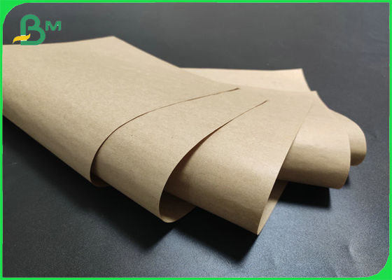 50gsm - 120gsm Recyclable Uncoated Kraft Paper Rolls Durable Handbags Material