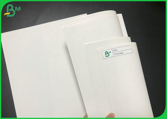 Degradable160um 192g / m² Thick Waterproof Stone Paper Sheets 70 * 100cm