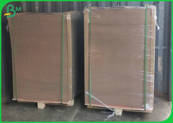 Polyethylene Coated 300G 350G Unbleached Brown Packaging Cardboard Sheet