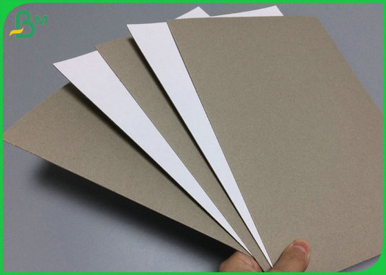 1.2mm Recyclable Greyboard With Laminate White Paper One Side For books