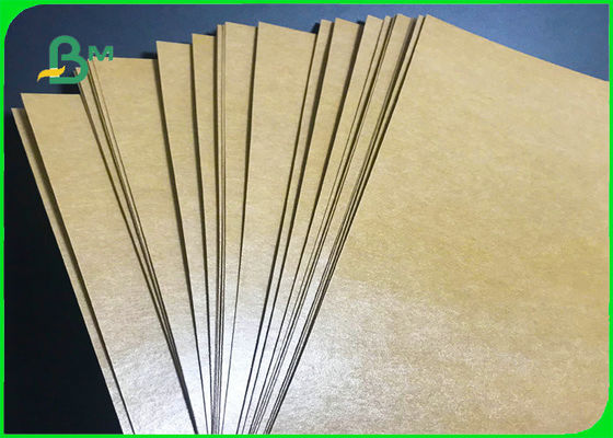 Biodegradable 300gsm + 15g PE Film Kraft Board For Food Packaging