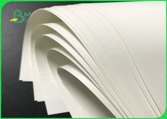 Strong Stretchability 120grams 150grams Natural White Kraft Paper For Carry Bags