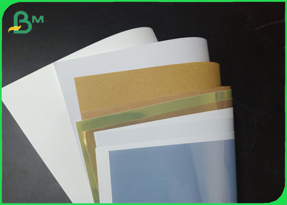 Single Side Glossy Mirror Coated Kraft Paper With Release Paper