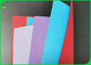 Solid Colored Origami Paperboard Virgin Pulp 220grs Manila Cardboard Rames