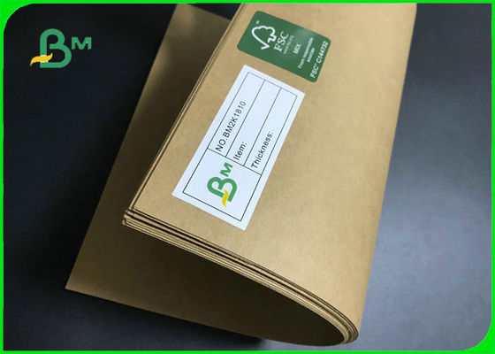 200GSM 250GSM Virgin Wood Pulp Brown Kraft Board For Notebook Printing