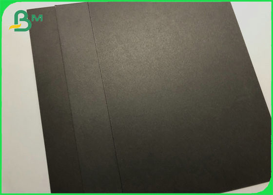 Moisture Proof 350gsm Black Paperboard Recyclable Clothes Tags Material