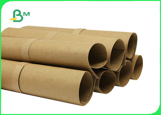 230gsm 100% Virgin Brown Kraft Paper For Tea Box Good Tensile Strength