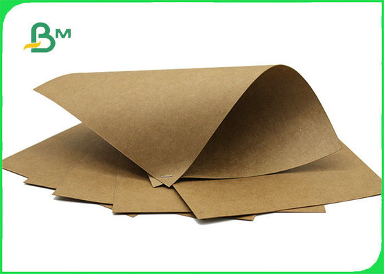 230gsm 100% Virgin Brown Kraft Paper For Tea Box Good Tensile Strength