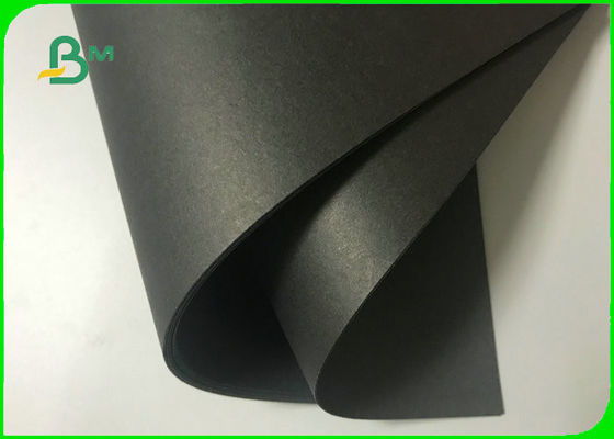 160gsm - 400gsm 100% Wood Pulp Black Cardboard For Gift Boxes Packaging