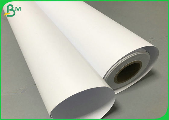 A0 A1 Size plain White 20LB cad Plotter Paper roll for inkjet printing