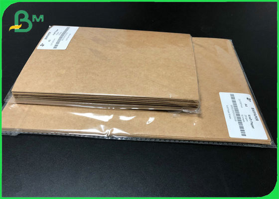 A4 A5 size food packaging Brown Uncoated Kraft Paper Sheets with FDA Certificate