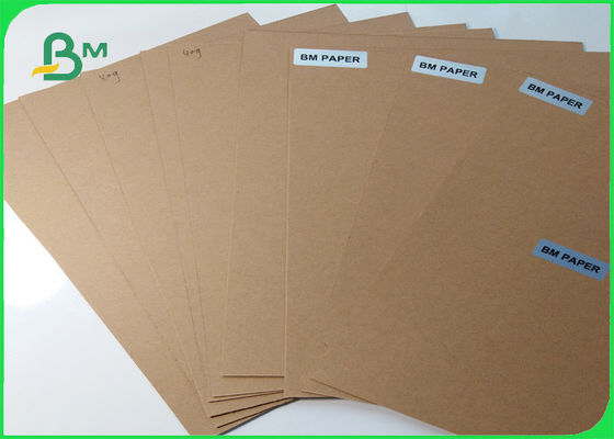 400gsm 450gsm Solid Board Strong Brown Kraft Paper Sheet For Packaging