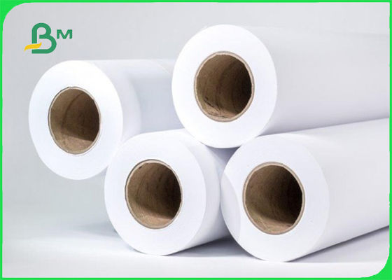 36&quot;X 50 Yard 80gsm Plan Plotter Paper Roll With High Whiteness