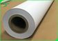 Wood Pulp Moisture Resistant 80gram Inkjet Plotter Paper Rolls With 36inch*50yard