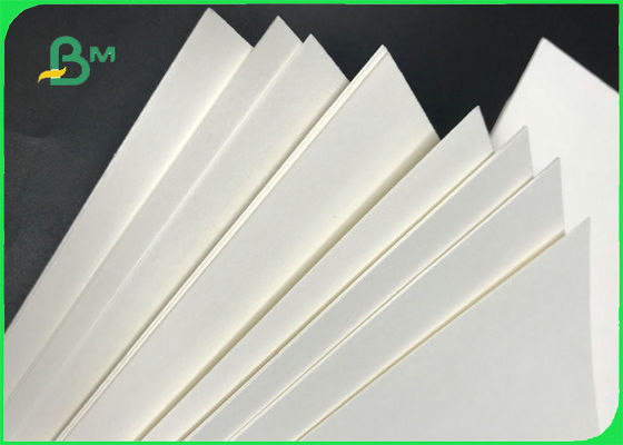 Good Absorption Natural White Coaster Paper 0.7mm - 1.5mm For Beer Mat