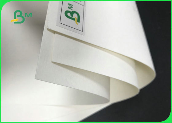 Good Absorption Natural White Coaster Paper 0.7mm - 1.5mm For Beer Mat