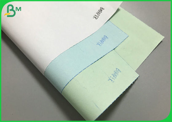 50gsm Blue Impression Carbonless NCR Paper Jumbo Roll for Invoice Printing