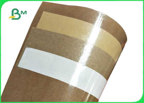 70gsm 80gsm + 10g PE Coated Brown Kraft Paper For Snack Bag Waterproof