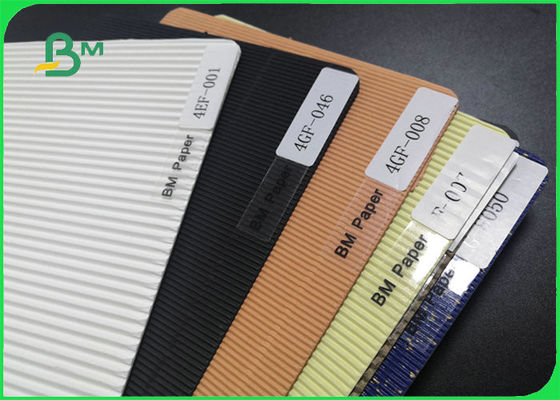 120g + 150g Single Face Color Corrugated Paper Board For Furniture Package