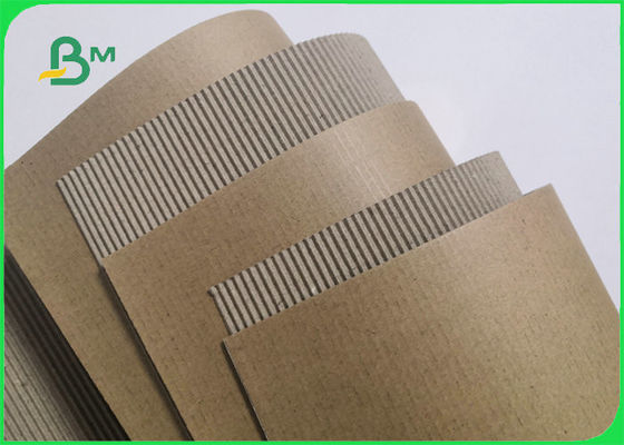 Durable B Flute Brown Corrugated Paper Sheets &amp; Pads 125gsm + 100gsm